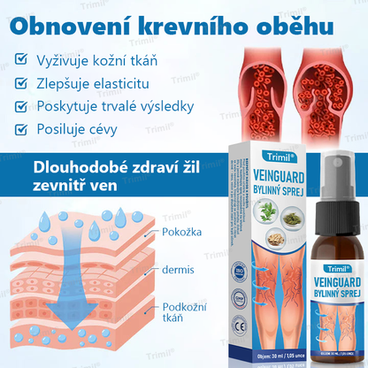 💙💙Trimil® VeinGuard Bylinný Sprej — ✅ Klinicky ověřeno, že dokáže zlepšit stav křečových žil už za pouhých 7 dní!