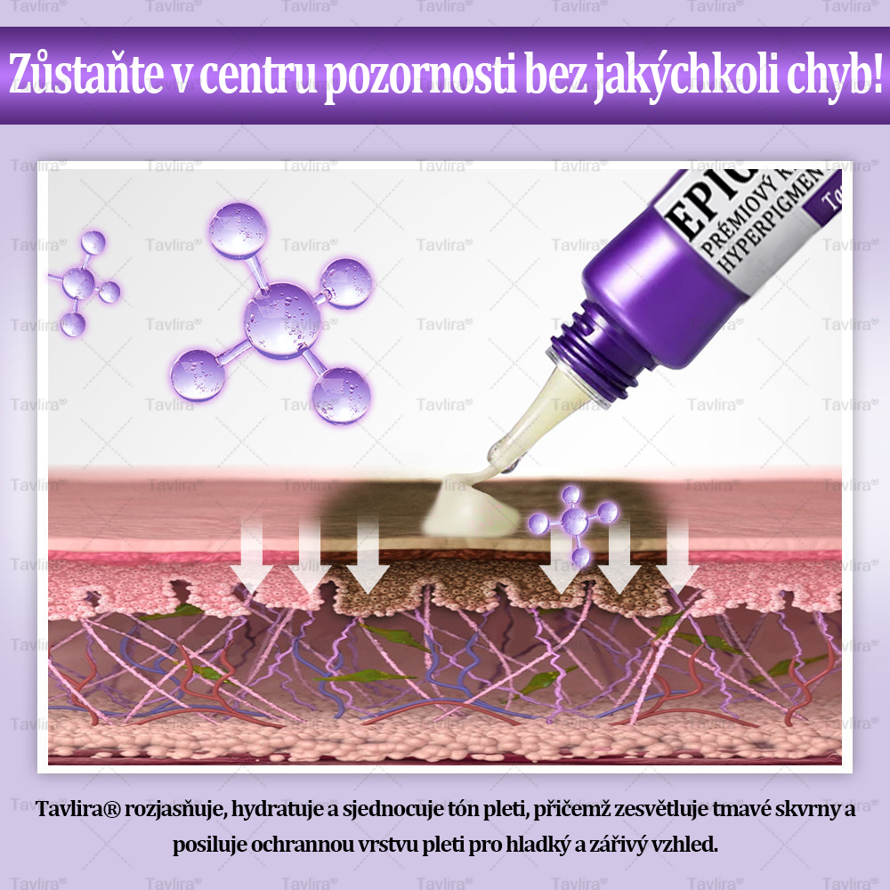 💜💜Tavlira® EPIGLOW MelanEX prémiový krém proti hyperpigmentaci | ✅Schválené zdravotníckym oddelením České republiky