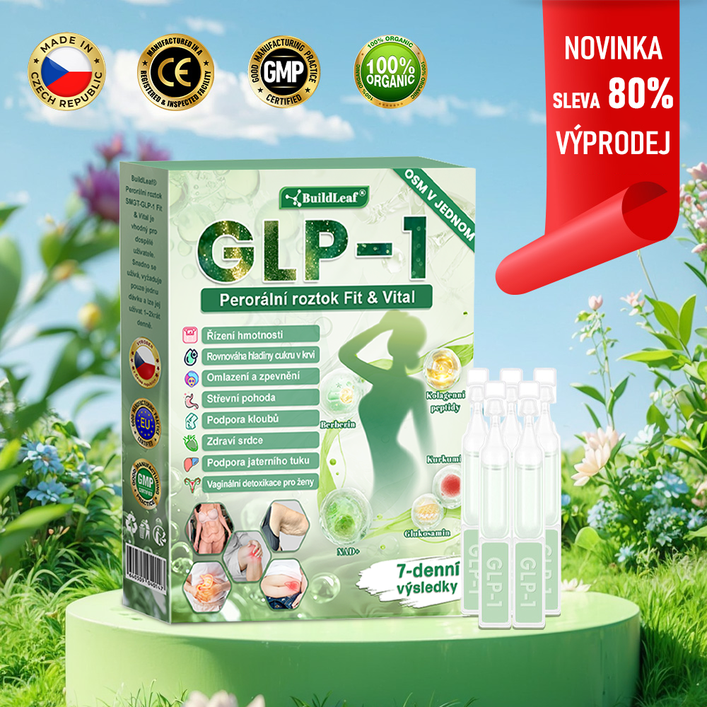 🍐𝐁𝐮𝐢𝐥𝐝𝐋𝐞𝐚𝐟® 𝐆𝐋𝐏-𝟏 𝟖-𝐯-𝟏 𝐅𝐢𝐭 & 𝐕𝐢𝐭𝐚𝐥 Ř𝐞š𝐞𝐧í(Jednou denně, viditelné změny za 7 dní) ✅ Obezita, kardiovaskulární zdraví, cukrovka, spánková apnoe, zdraví střev, problémy se klouby a další.